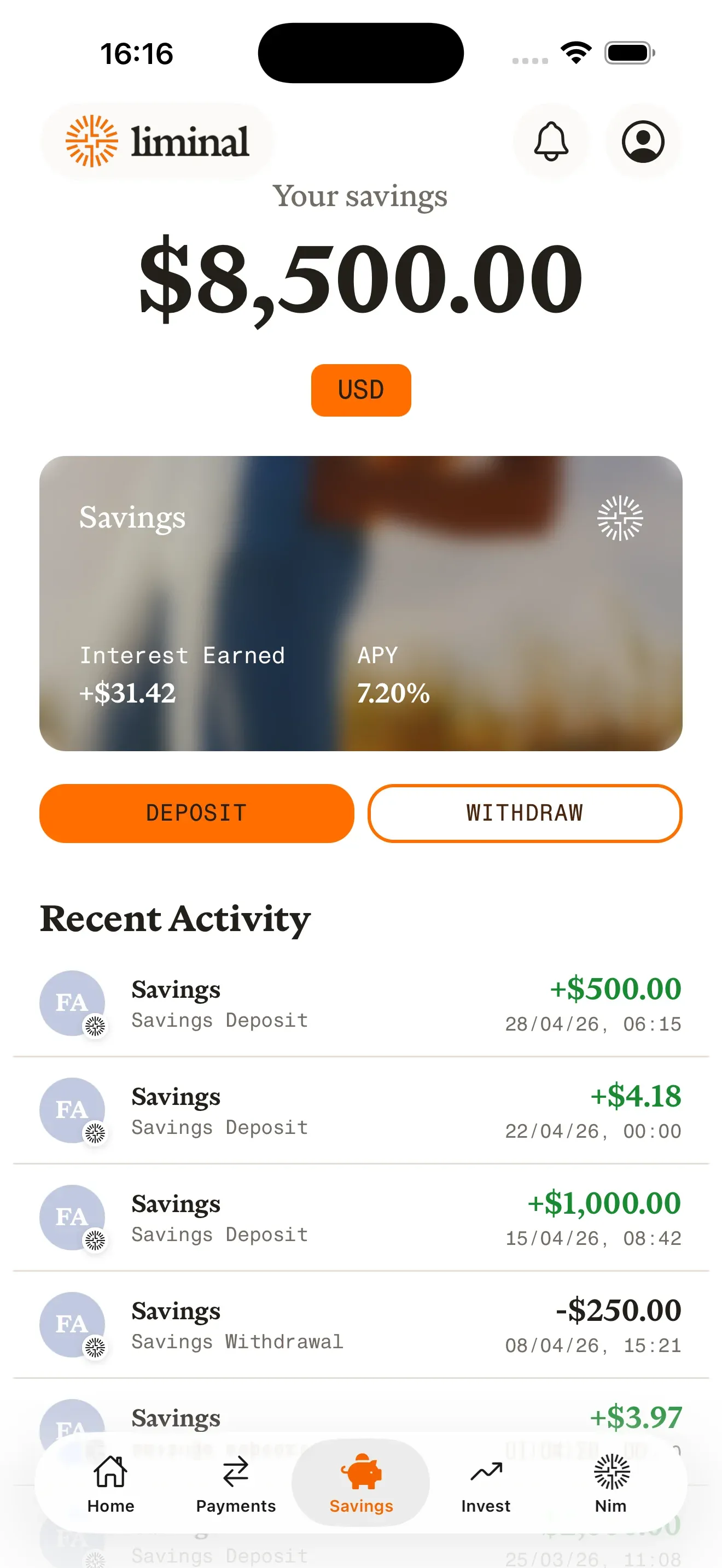 Grow your money automatically.
